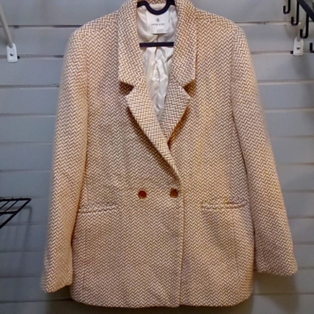 ANINE BING fishbone blazer